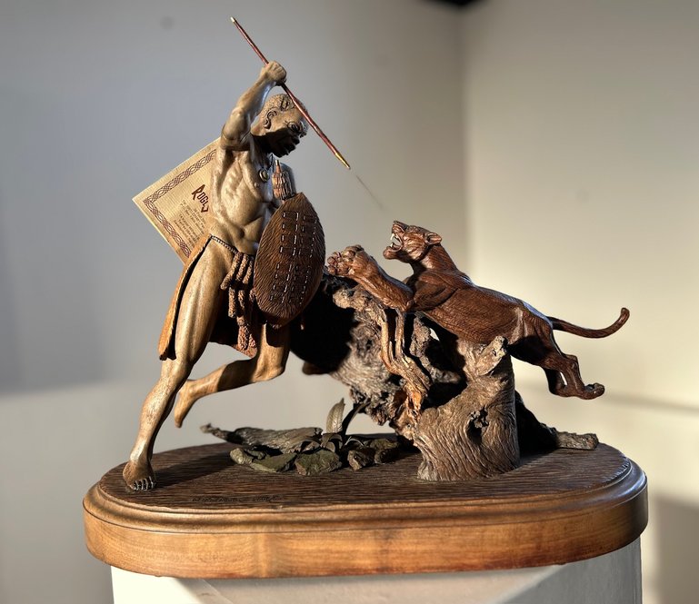 Intricate Woodcarvings and Metal Designs