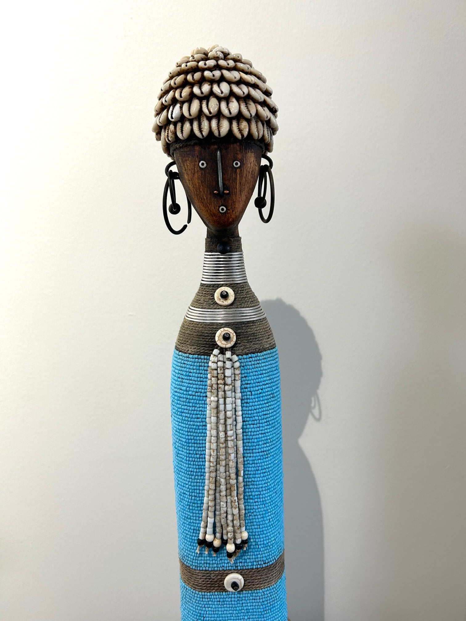 Beaded Namji Doll - Turquoise (L01)