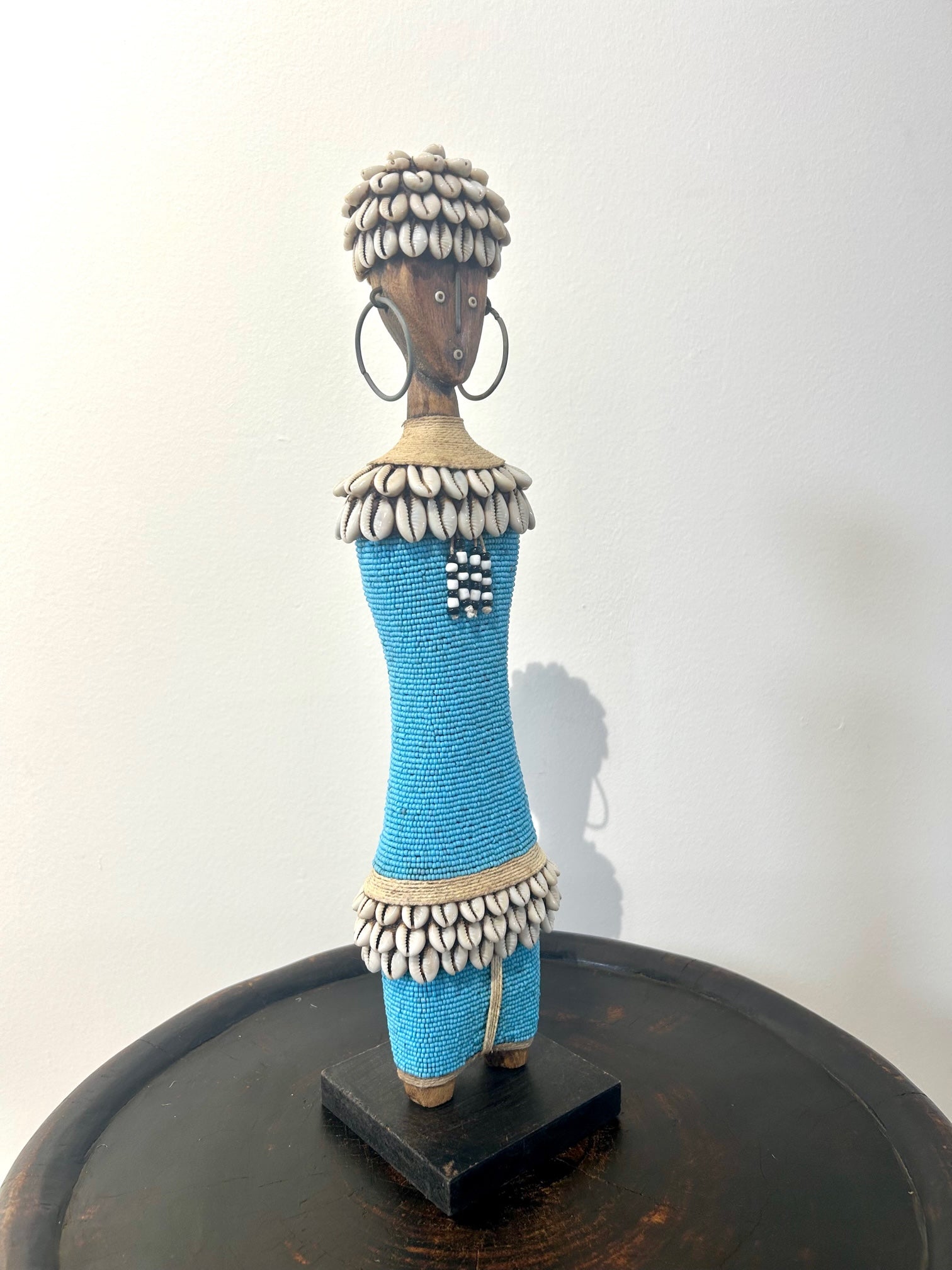 Beaded Namji Doll - Turquoise (M01)