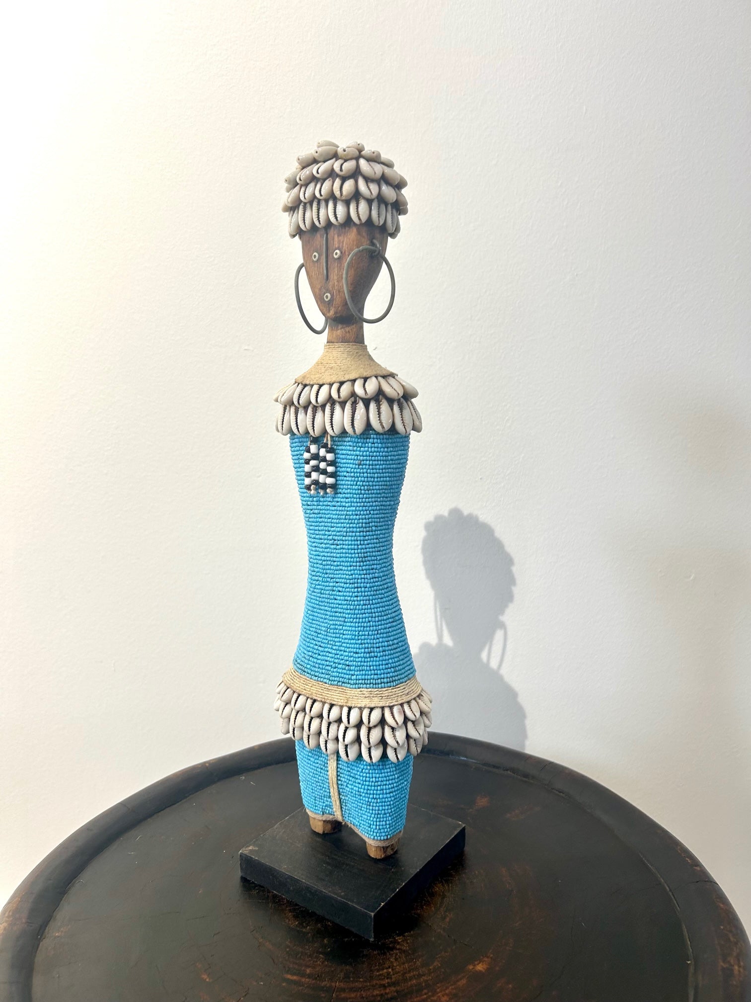 Beaded Namji Doll - Turquoise (M01)