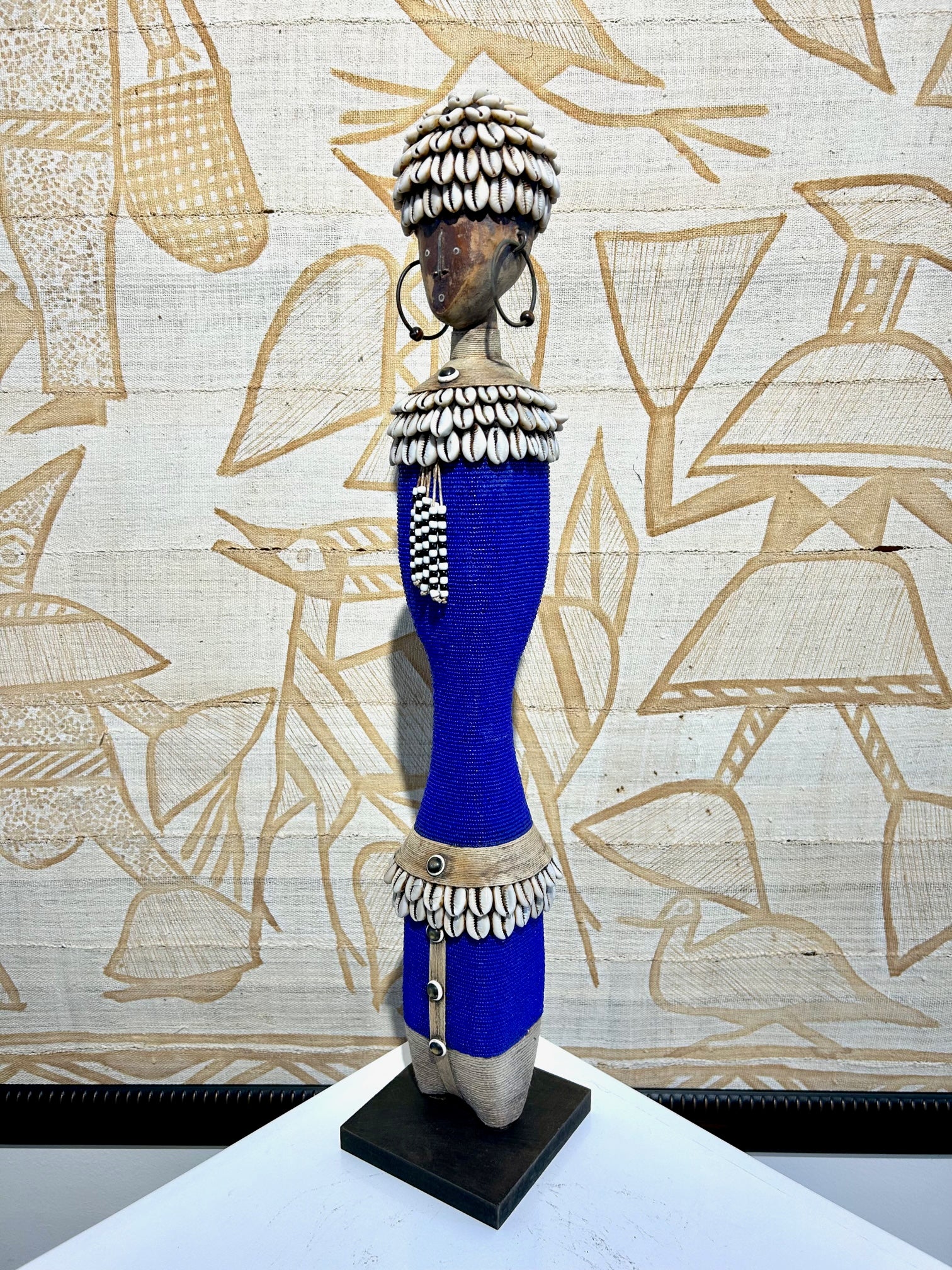 Beaded Namji Doll - Indigo (L01)